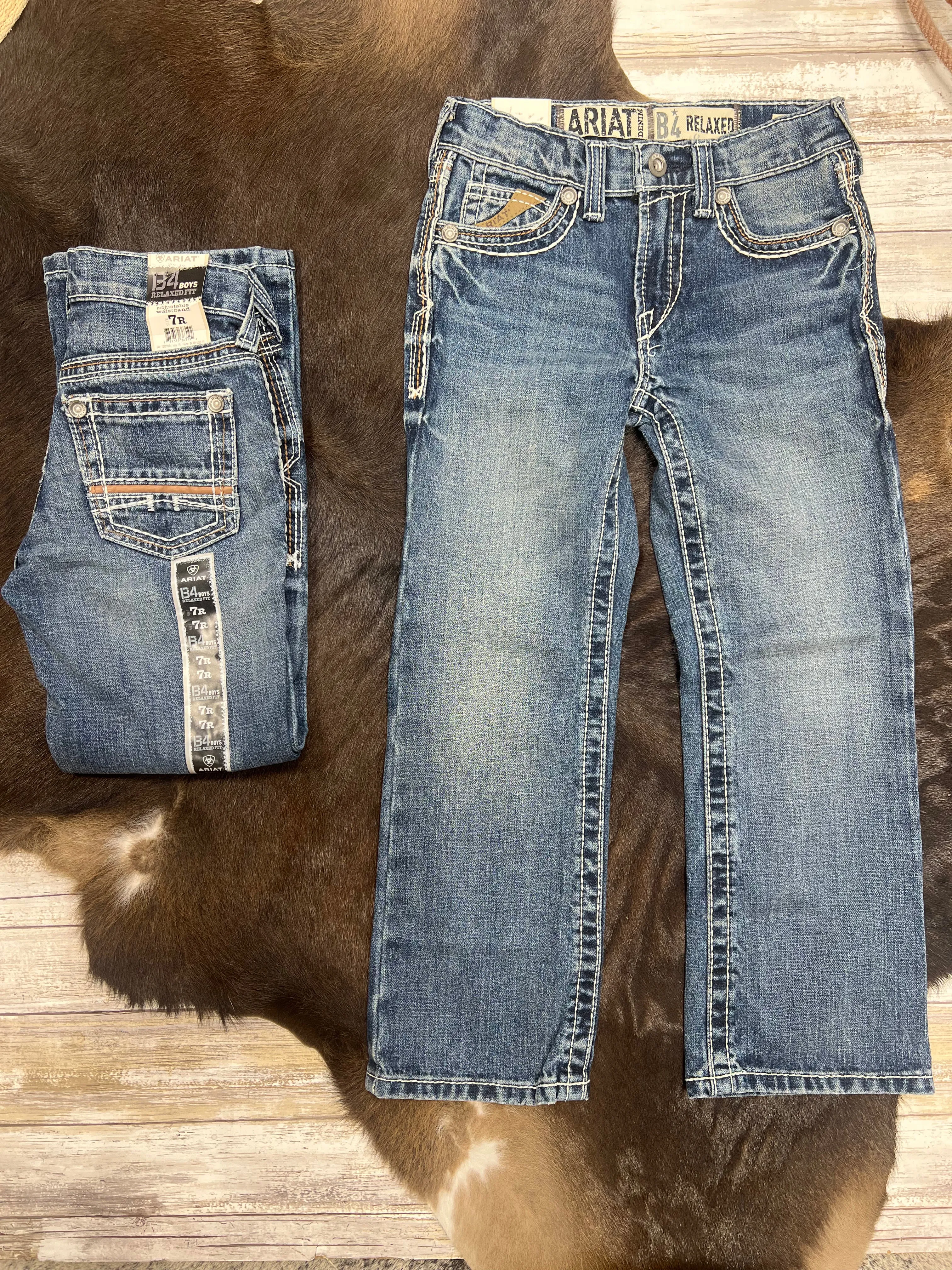 Ariat Boys B4 Relaxed Boot Cut Jean