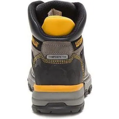 CAT Men's Excavator Superlite Nano Toe WP Work Boot - Pewter - P91197