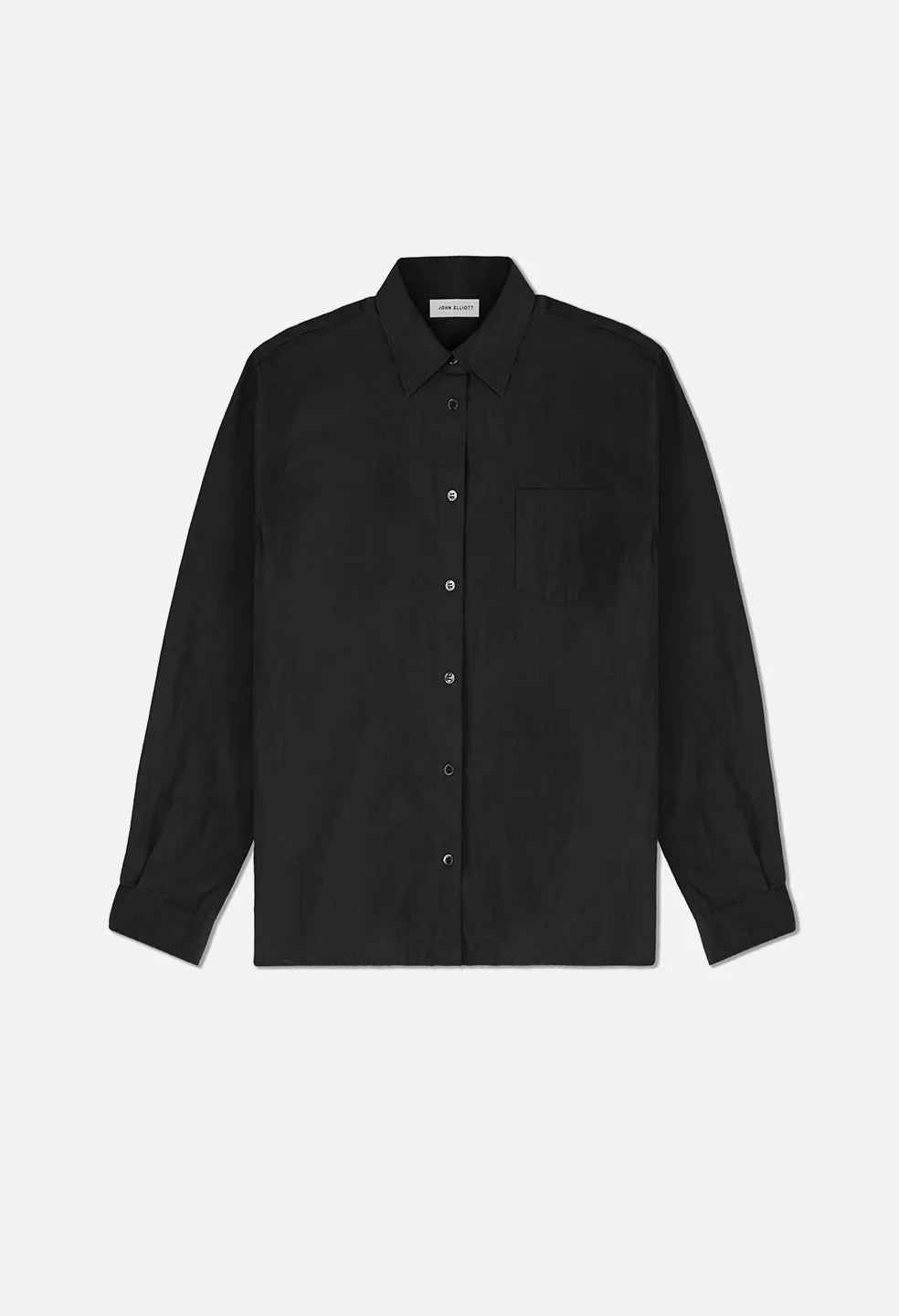 Cloak Button Up / Black