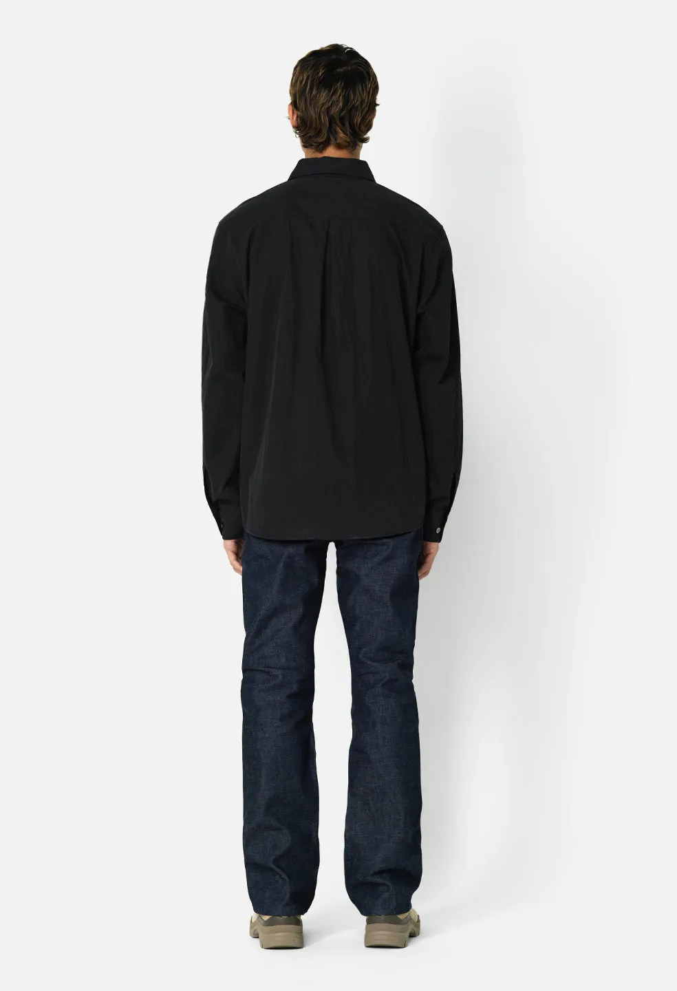 Cloak Button Up / Black