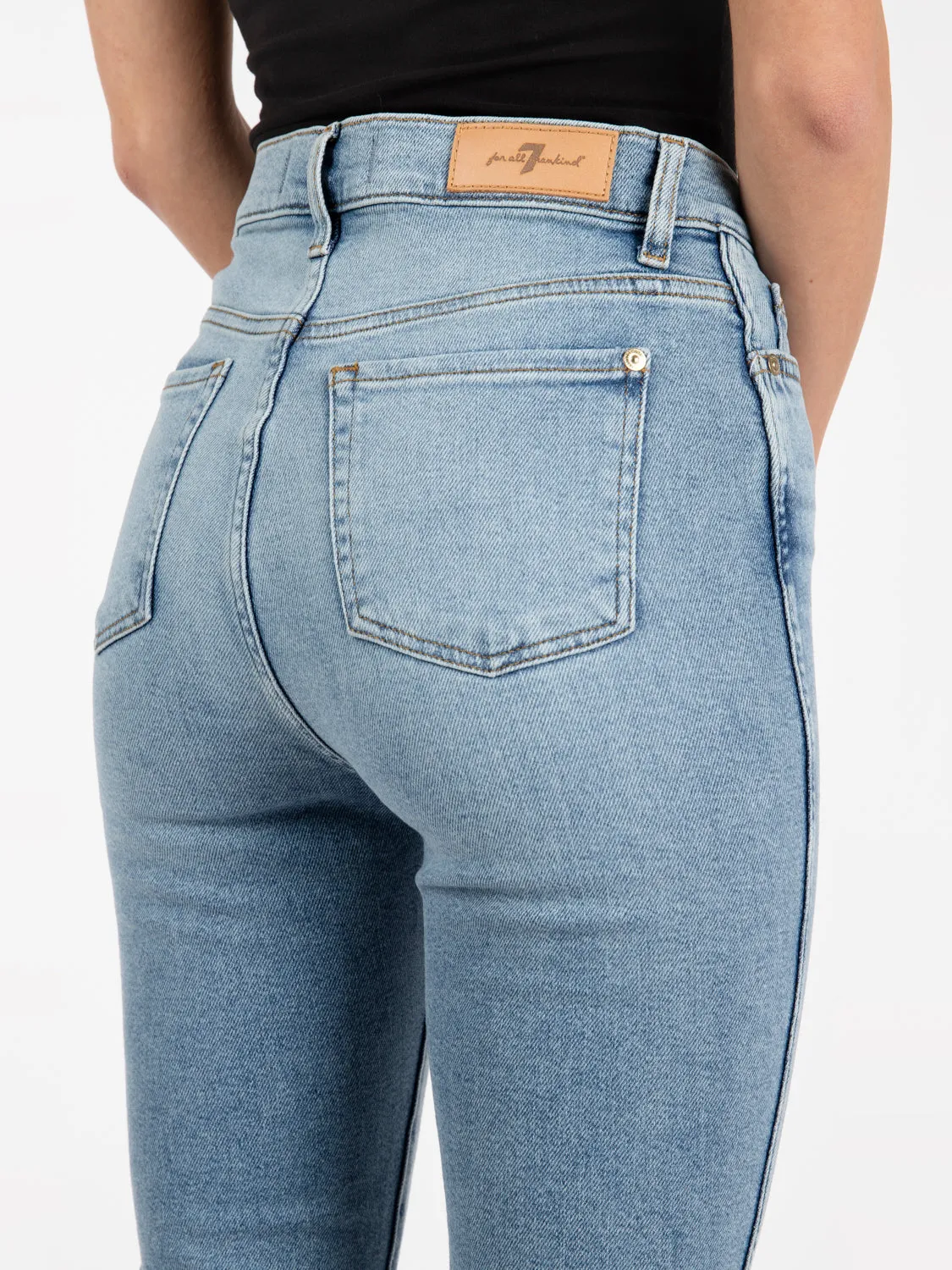 Hw slim Kick Luxe vintage love sound mid blue