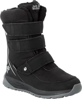 Jack Wolfskin Kids&#x27; Polar Boot Texapore High Velcro Black / Grey | Buy Jack Wolfskin Kids&#x27; Polar Boot Texapore High Velcro Black / Grey here | Outnorth