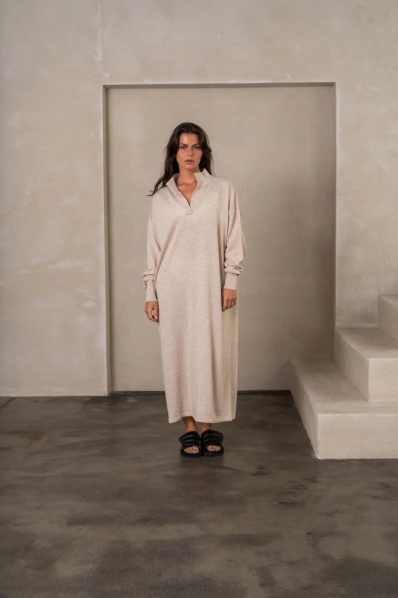Kleid Tilda (Beige)
