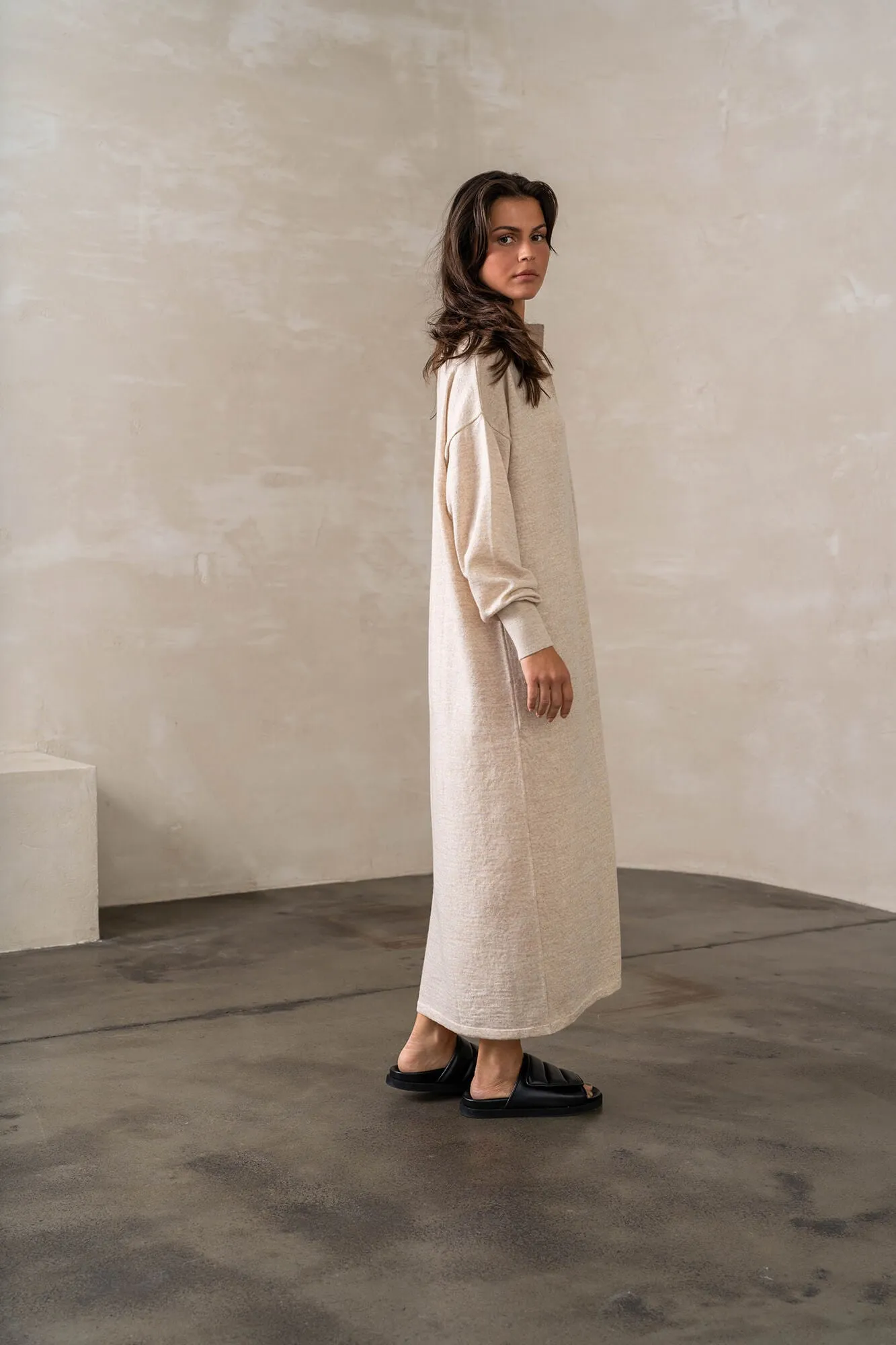 Kleid Tilda (Beige)