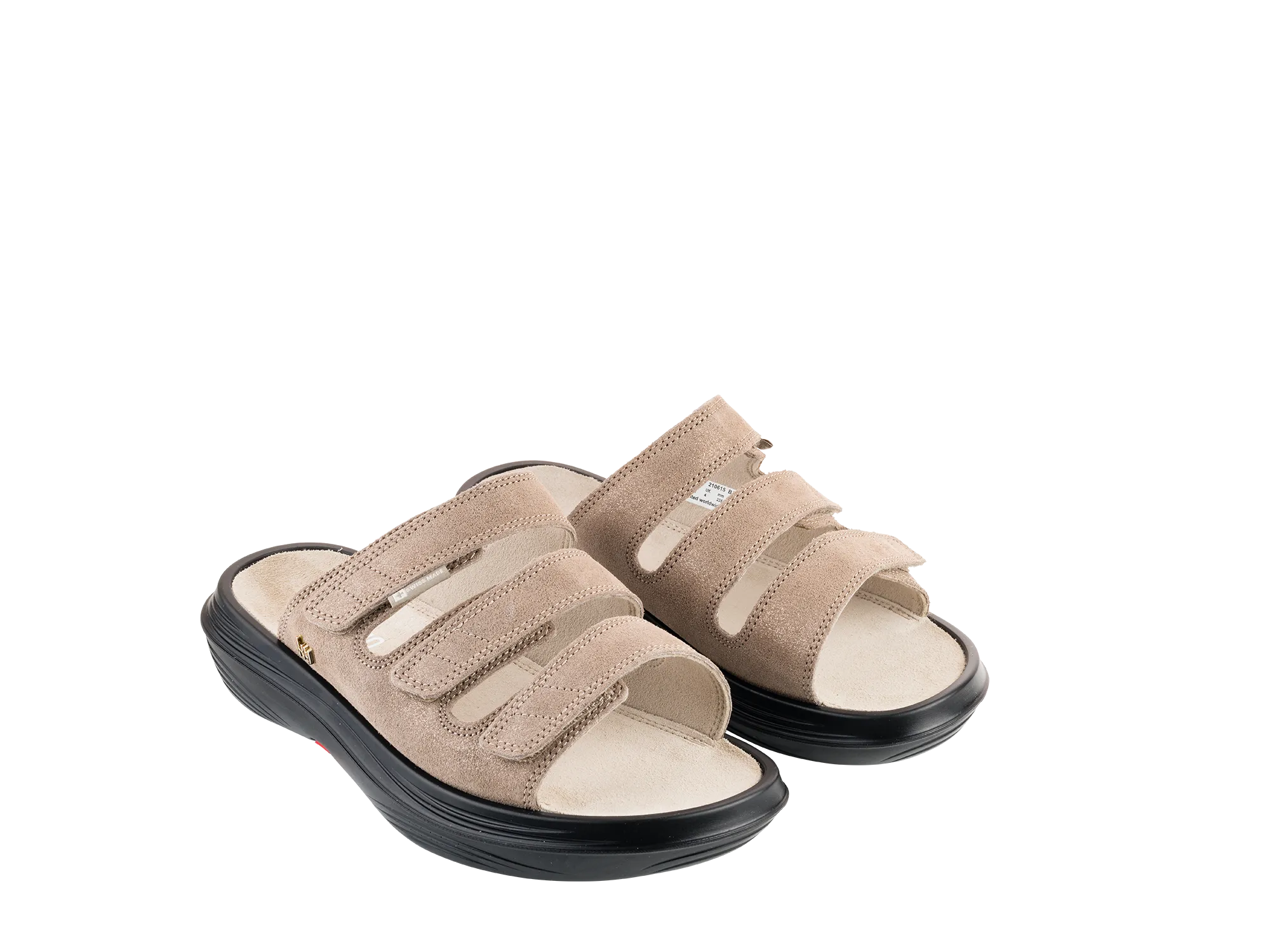 kybun Women's Kriens Sand Sparkle Sandal
