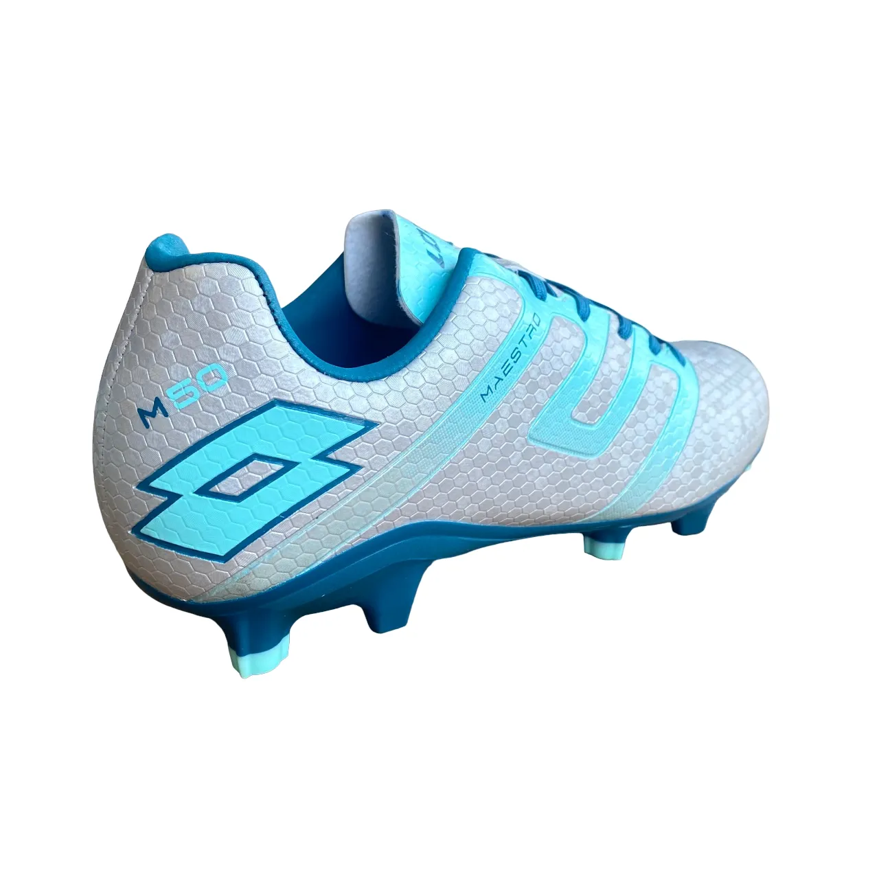 Lotto Maestro 700 IV FG silver-blue men's football boot