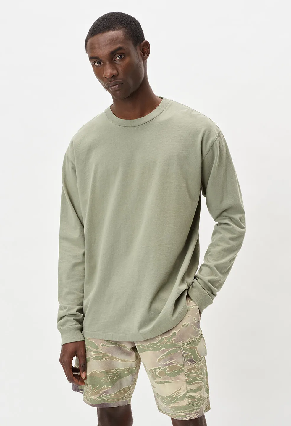 LS University Tee / Sage