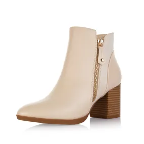 Pointed Toe Ankle Boots