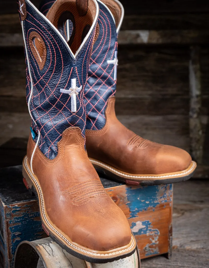 Women's Alloy Toe Waterproof Western Work Boot WXBAW01
