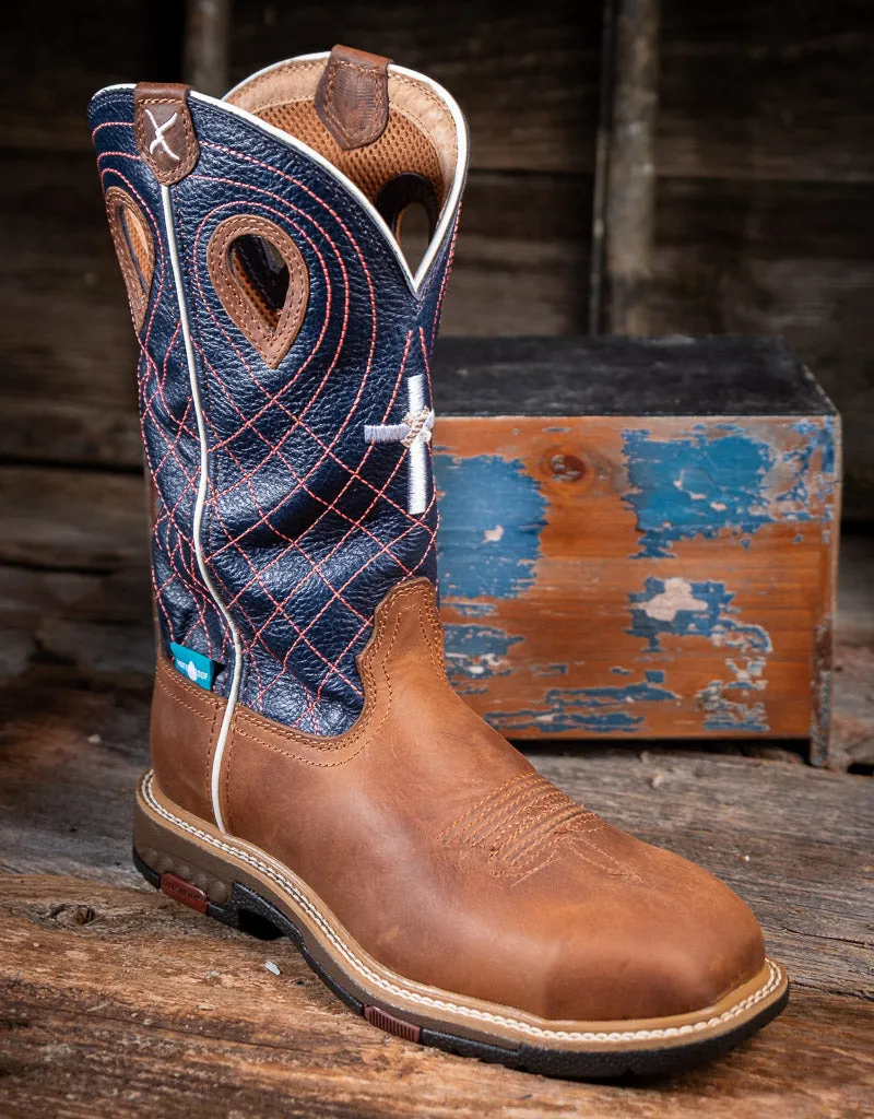 Women's Alloy Toe Waterproof Western Work Boot WXBAW01
